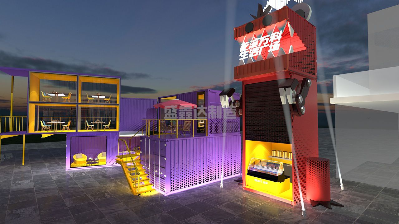 网红集装箱商铺设计定位要突出哪些元素 